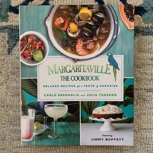 Margaritaville Cookbook - Tropical Green and Blue Edition